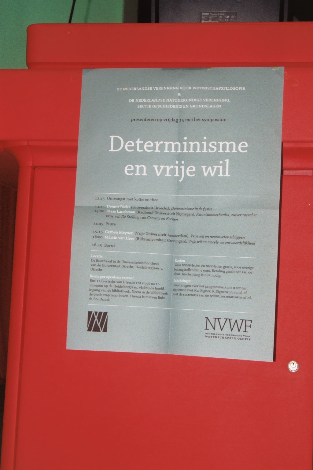 NVWF Determinisme 1